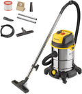 STANLEY aspirateur eau et poussière, 1600 W – 30 l | Argent/Noir/Jaune