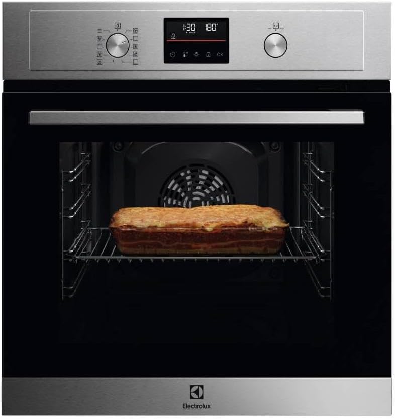 Fours encastrables Electrolux – Noir/Argent | EOH4P46BX Four Multifonction Classe A+ / Pyrolytique