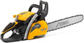 STIGA tronçonneuse, 45 cm – Jaune/Noir | à essence CS 755 - Lame (18') - Professionnel, démarrage facile