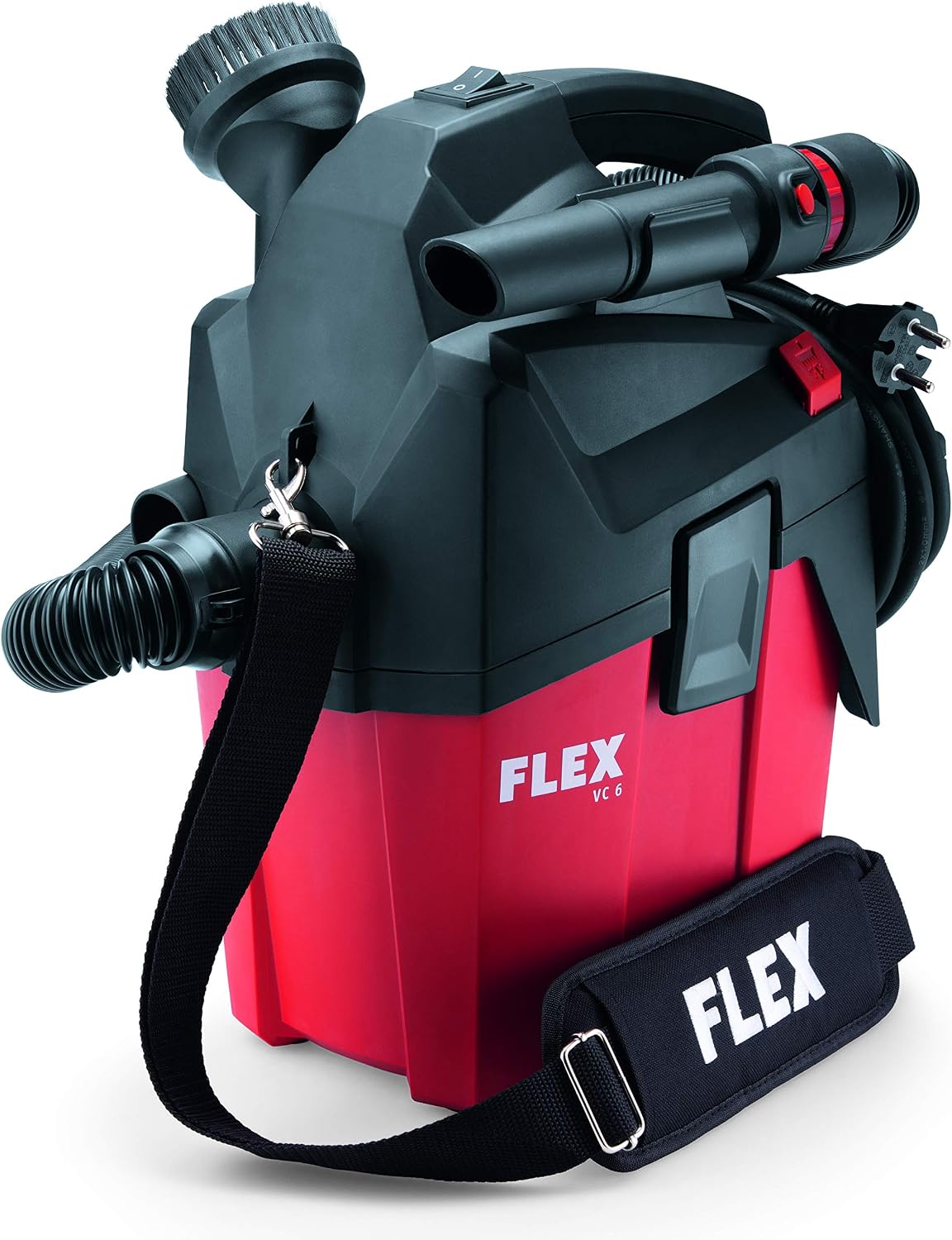Aspirateurs traîneaux Flex – 6 L | Noir/Rouge, VC MC 230/CEE