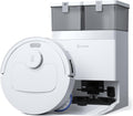robot aspirateur ECOVACS | Blanc/Gris, DEEBOT T30C OMNI Laveur avec Station – Aspirateur Robot 20000Pa | Lavage à l'eau chaude 75℃