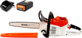 tronçonneuse Stihl | 35 cm, Orange/Noir/Blanc