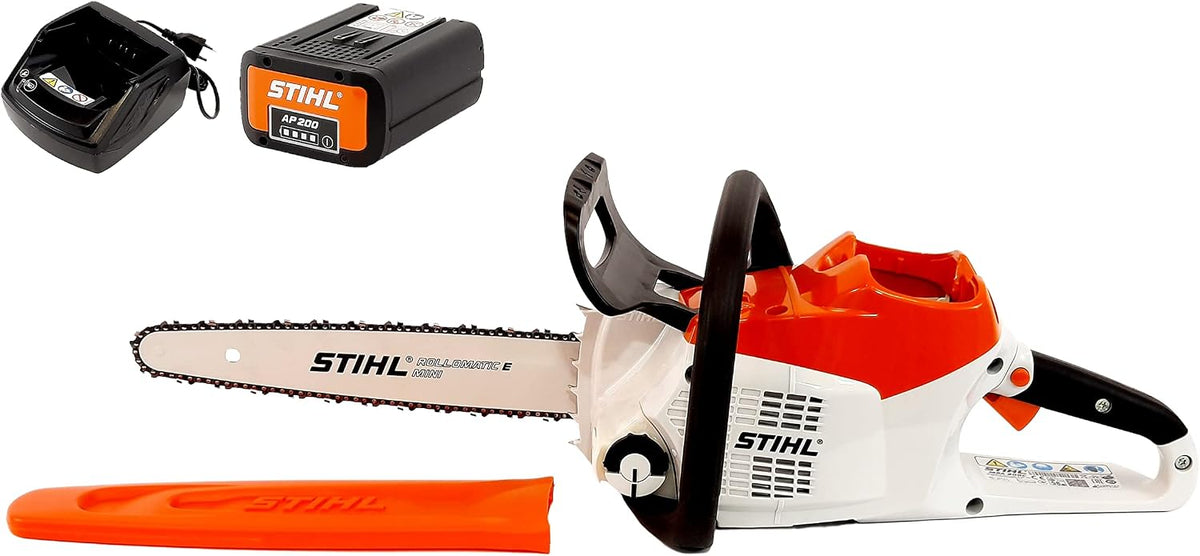 tronçonneuse Stihl | 35 cm, Orange/Noir/Blanc
