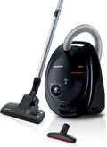 aspirateur traîneau SIEMENS | 41 l, Noir/Argent – débit d'air /s