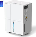 déshumidificateur YUGUPAM | 30 L, Blanc – d Air Électrique /Jour | s de Pièce avec App & Wi-Fi, Purification de l'Air