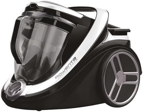 Rowenta Aspirateurs traîneaux, 65db – Noir/Blanc | Aspirateur Sans Sac Blanc Neige - RO7640EA