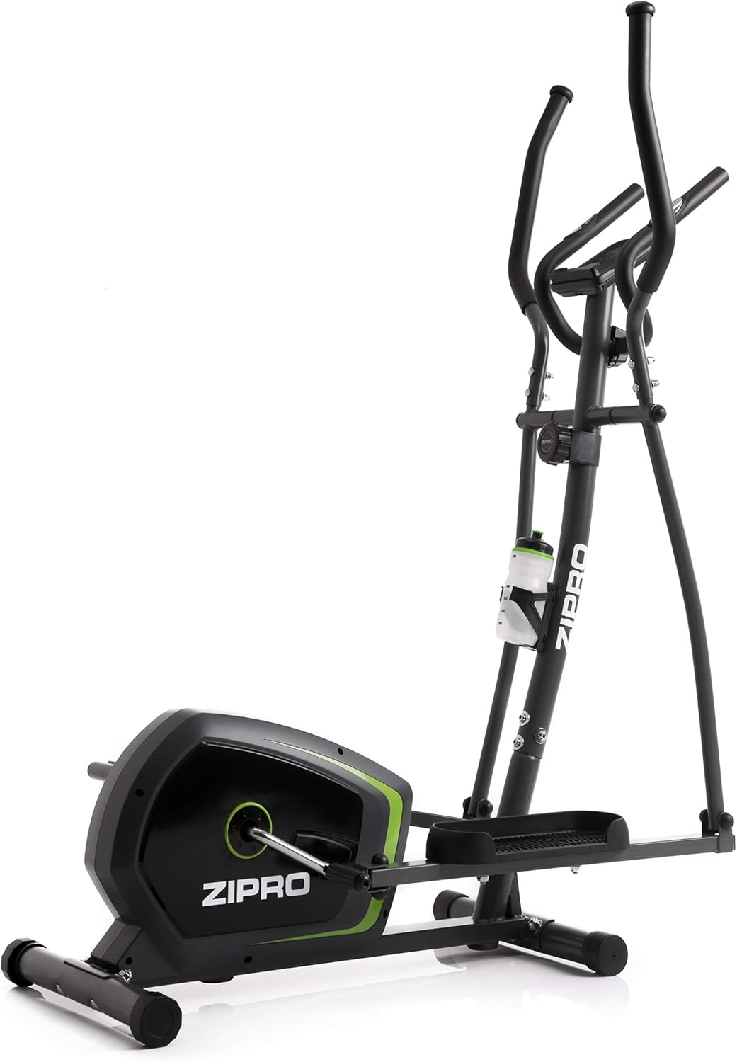 Cardio-training ZIPRO – 120 kg | Noir/Vert, Crosstrainer Neon – elliptique jusqu'à | équipement d'entraînement Cardio à Domicile